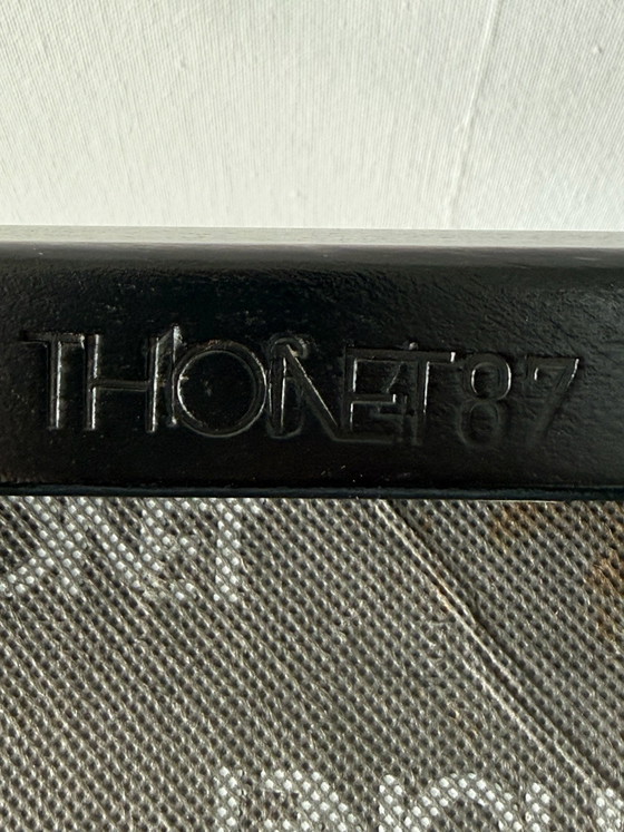 8 Sedie Thonet 676, Sedie da pranzo, Legno, Nero (foto 9 di 13)
