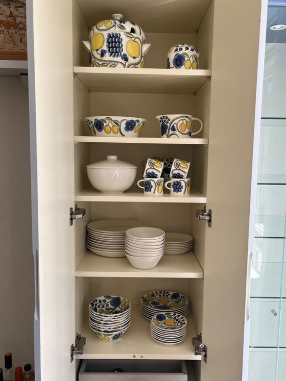 Image 1 of Arabia Paratiisi floral tableware and Arabia Teema ecru tableware