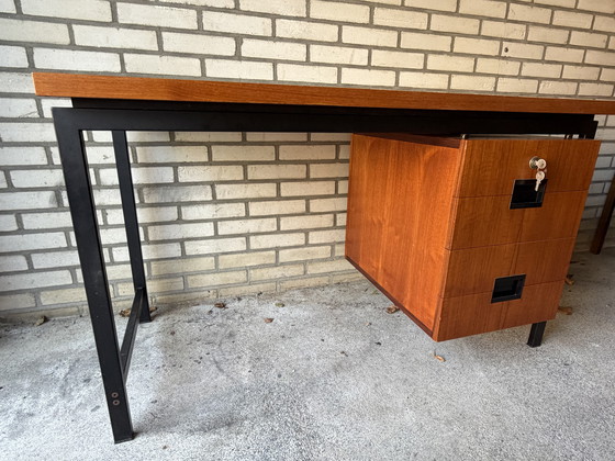 Image 1 of Vintage Dutch design desk Cees Braakman Pastoe Japanese series