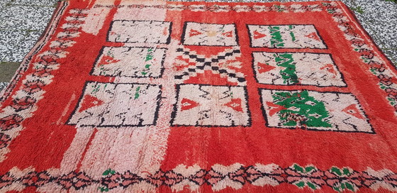 Image 1 of Handgeknoopt Berber kleed wol 243x188cm
