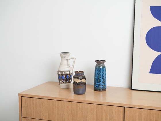 Image 1 of Keramikvase, dänisches Design, 1970er Jahre, hergestellt in Dänemark