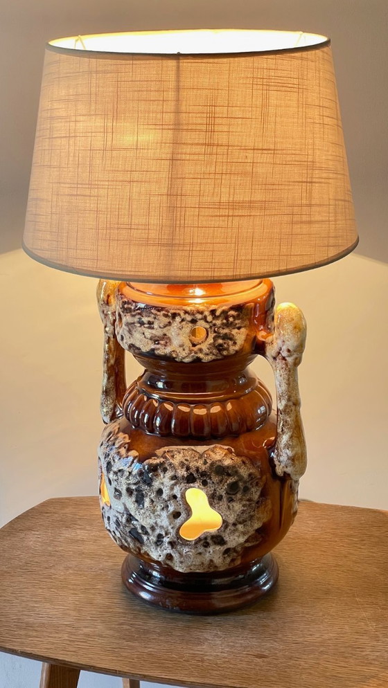 Image 1 of Fat Lava Lamp, Dubbele Verlichting, Vintage Stijl