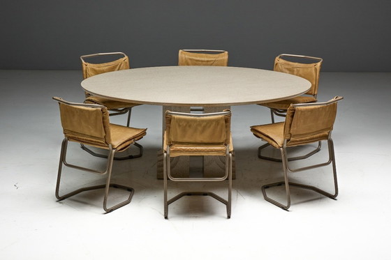 Image 1 of Samo Dining Table by Carlo Scarpa for Simon Gavina, Italy, 1971