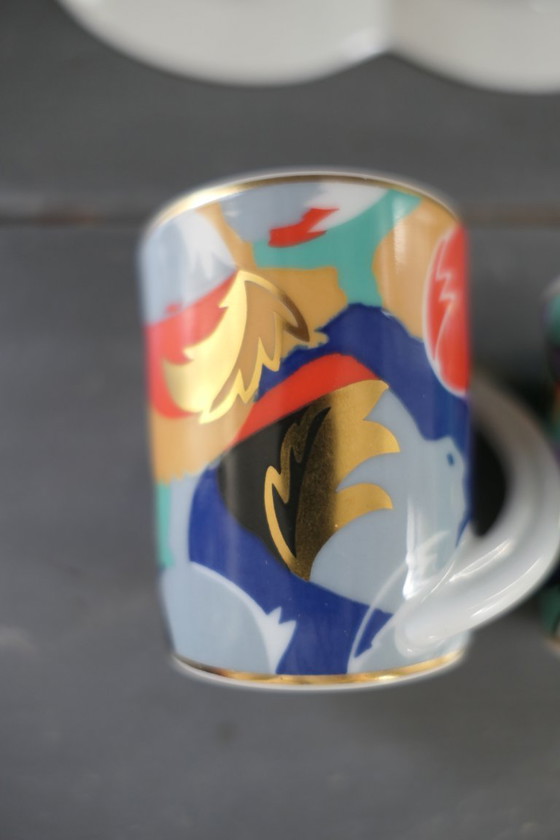 Image 1 of Vintage Rosenthal Love - Cups Nr. 1 J. van Loon