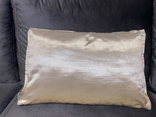 Colmore Ivory Velvet Cushion