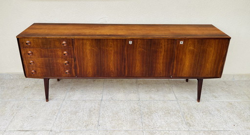 Scandinavian rosewood sideboard