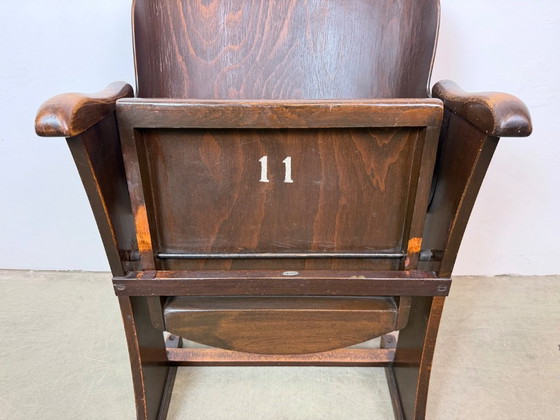 Vintage Cinema or Theatre Seat from Thonet, 1950s – Folding chairs, Wood (photo 16 of 21)