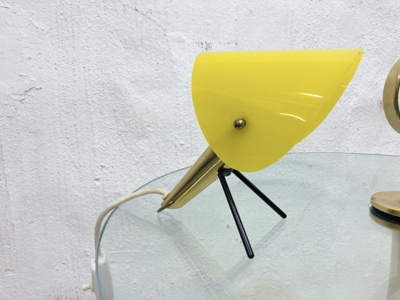 Image 1 of Small Mid-Century Table Lamp Design Ernst Igl for Hillebrand 50s