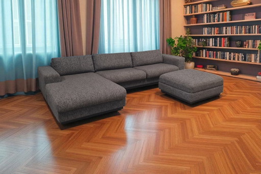 Bolia Sepia 4-Sitzer + Hocker Eckcouch Couch Sofa
