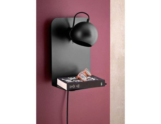 Image 1 of 2x Frandsen Ball Wall Lamp USB – Matt Black