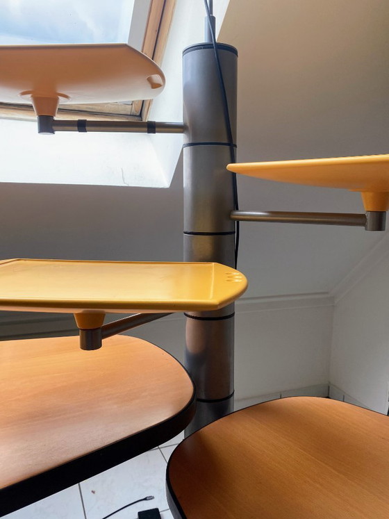 Image 1 of designerbureau en kast | designer desk and cabinet