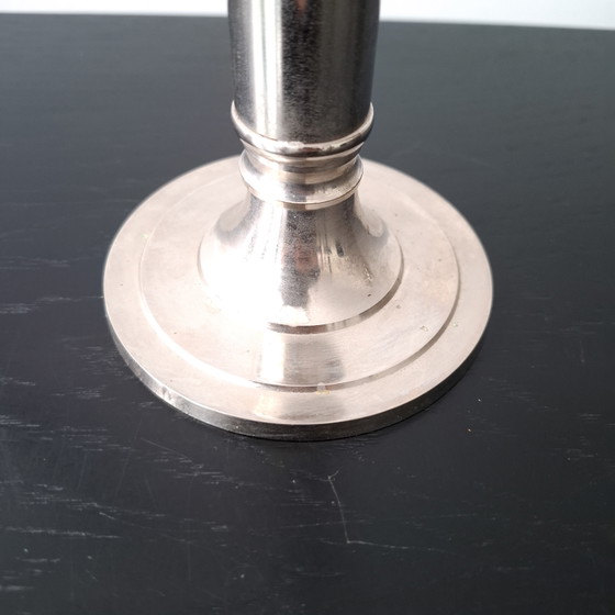 Image 1 of Vintage scandinavische kroon kandelaar jaren 60