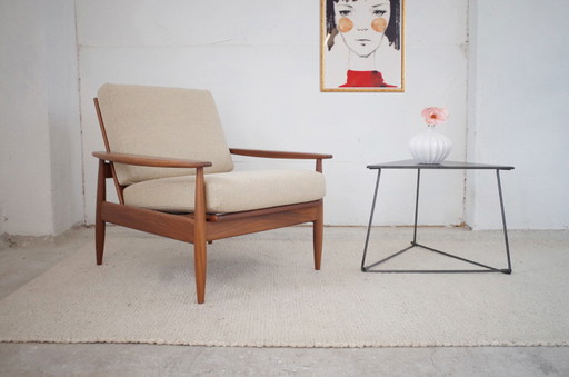 Vintage armchair newly upholstered