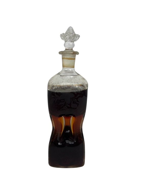 Set di caraffe “kluk-kluk” antiche XVIII/XIX secolo (RARO), Bicchieri e caraffe, Cristallo, Vetro, Marrone (foto 6 di 7)