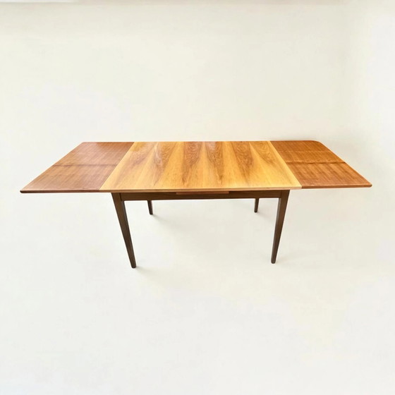 Vintage Extendable Table by Palette Möbelwerk | Mid-Century Dining Table | Scandinavian Design – Wood (photo 4 of 8)