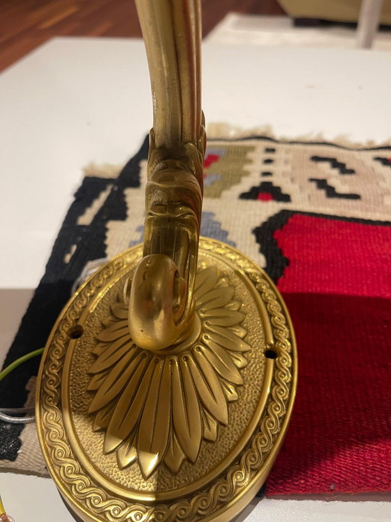 Image 1 of 3 Laudarte wall lights, luxury lamps, bronze, 24k gold plated