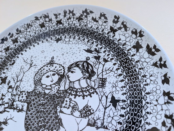 Bjørn Wiinblad 4 Seasons – set XL completo Ø35 cm – Decoración de pared, Porcelana (photo 9 of 10)