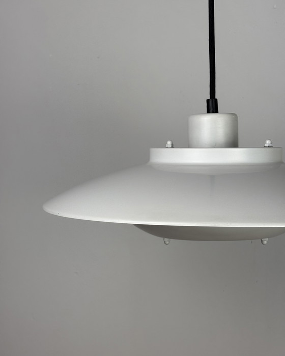 Image 1 of Lampada a sospensione vintage Frimann UFO, Danimarca, anni '70, Disco volante, Era spaziale, Mid Century Modern, anni '70, Desig