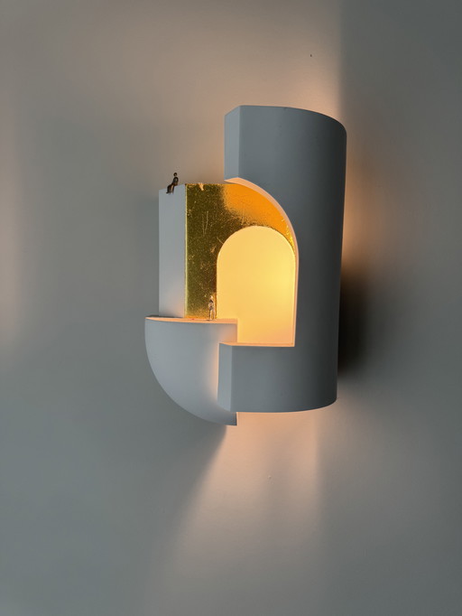 DCW Editions wall lamp Soul story 2 white gold New