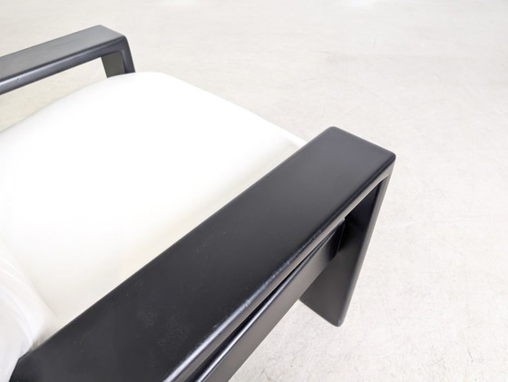 Image 1 of Set of 2 original armchairs Asko Finland Esko Pajamies leather armchair