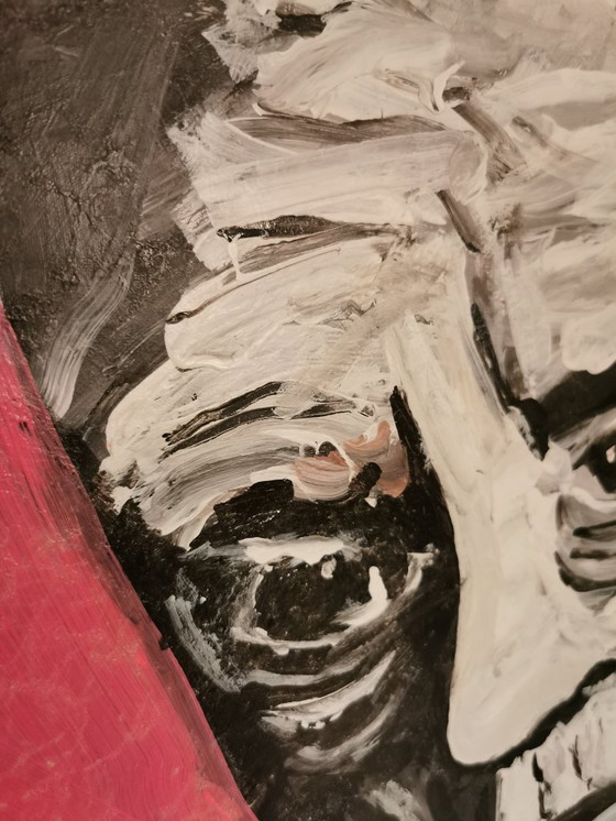 Image 1 of Portrait Karl Valentin Kunst Gemälde Pop Art