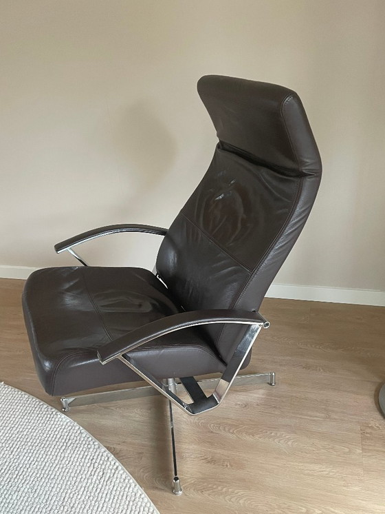 Image 1 of recliner chair + ottoman