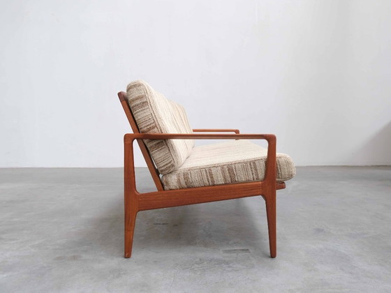 Image 1 of Vintage Teak Sofa 3-Seater MidCentury