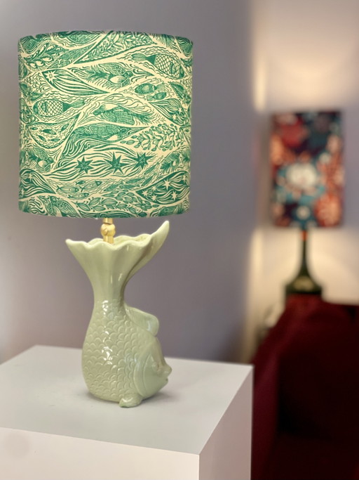 Handy and charming fish lamp - cordless and suitable for outdoor use