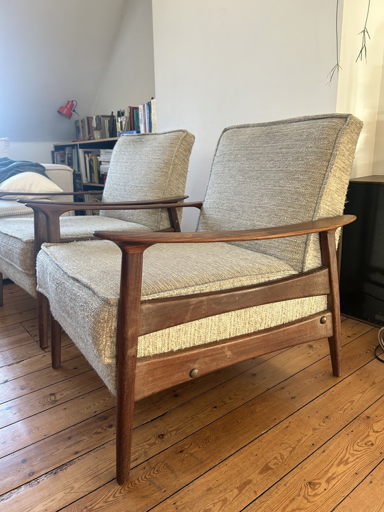 Image 1 of Scandinavian armchairs (2x)