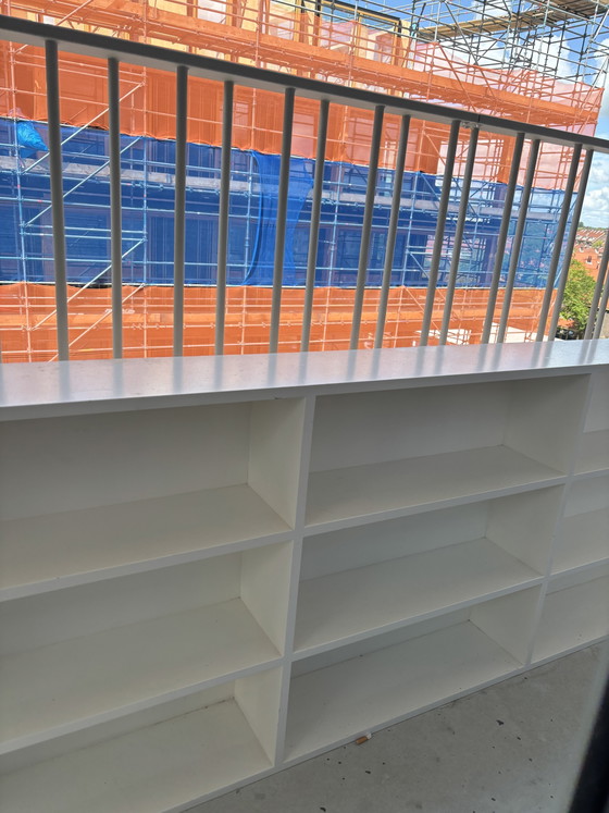 Image 1 of Zelf gemaakte witte open kast 