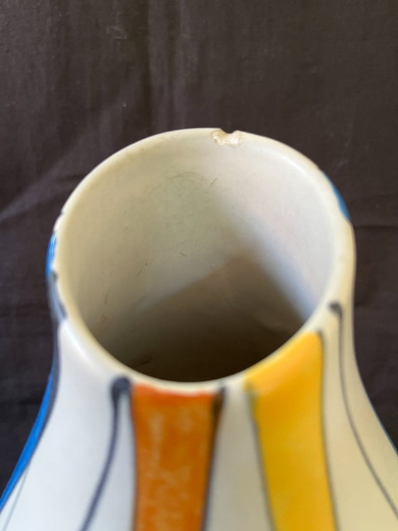 Rare Mid Century Modern Zeller Keramik 4pc Set Georg Schmider 1818 Decor Vases – zeller Georg Schmider (photo 4 of 25)