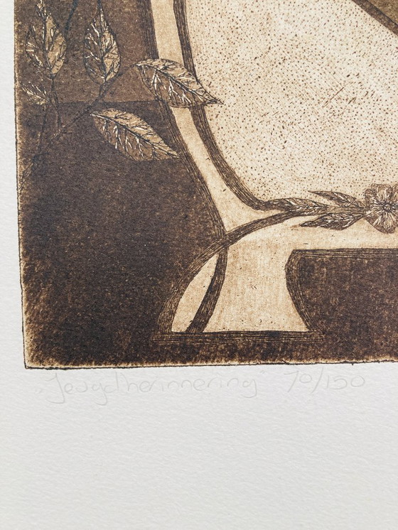 Image 1 of Laetitia de Haas – Radierung – Kindheitserinnerung