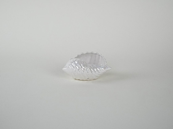 Image 1 of Decorative porcelain seashell, Italian design, 1970s, production: Italy