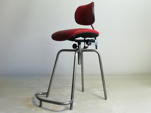 Egon Eiermann Orchestra-Bass-Chair Wilde & Spieth Architect's Chair XL Leather