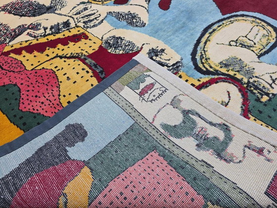 Alfombra "Dos mujeres reclinadas" de Le Corbusier – Lana, seda y algodón anudadas a mano, 250 x 190 cm. (photo 9 of 10)
