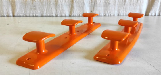 Image 1 of Orange Syla coat rack - 1970s