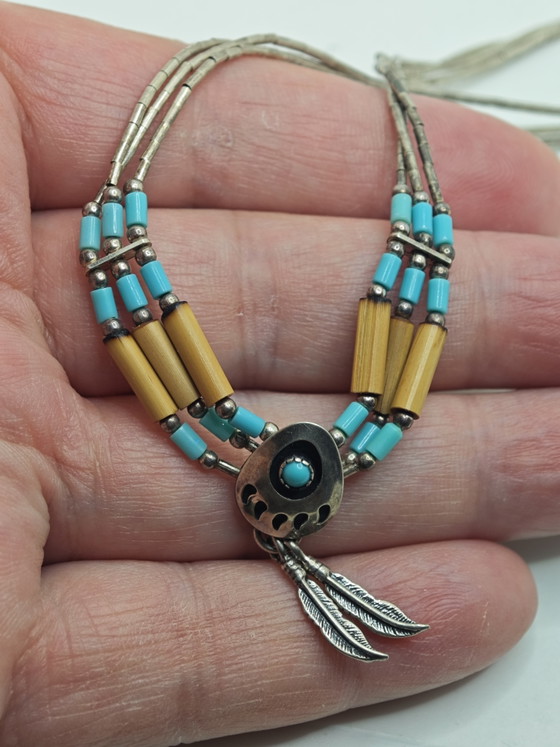 Image 1 of Collier Amérindien 