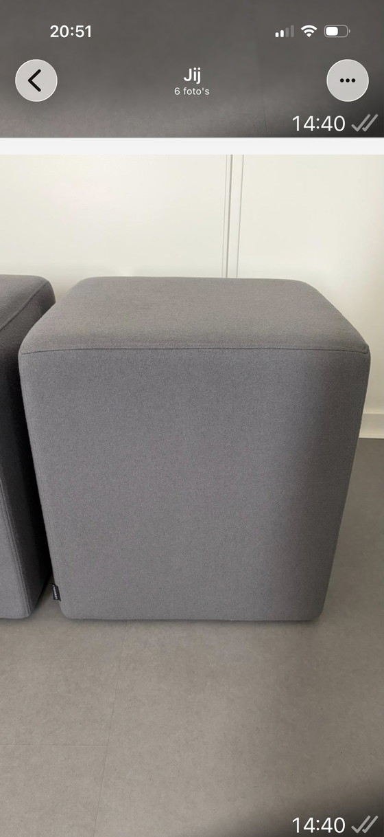 Image 1 of Lensvelt Quadratum poef (2)