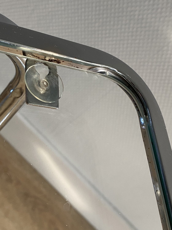 Image 1 of Small vintage trolley drinks cart serving trolley stainless steel / glass