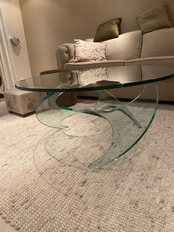 Image 1 of Table basse en verre Propeller de Knut Hesterberg