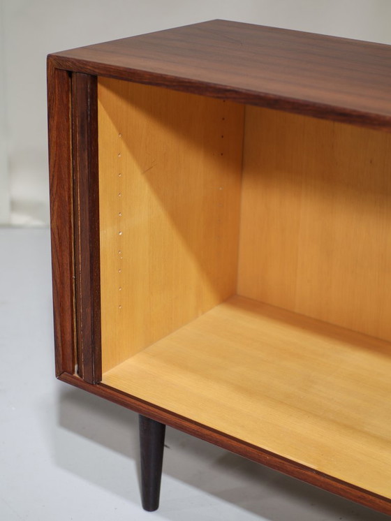 Image 1 of Cabinet with tambour doors HG Furniture rosewood Danish