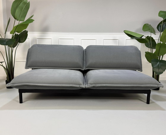 Image 1 of Rolf Benz Nova Designer Sofa Couch Grau Schlaffunktion