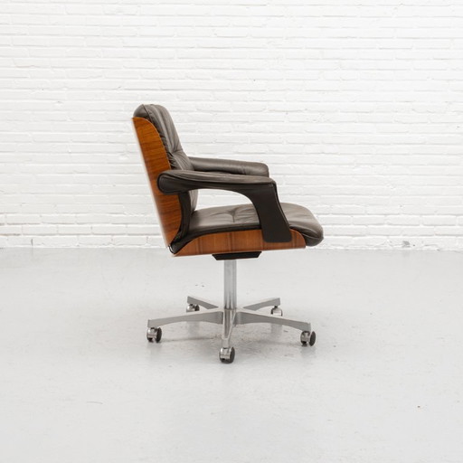 Fauteuil de direction pivotant 70s