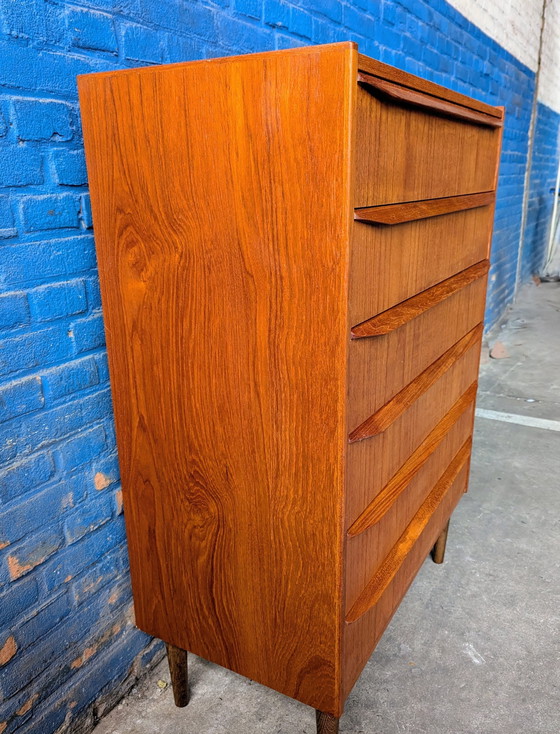 Image 1 of Cassettiera vintage danese in teak, 1960