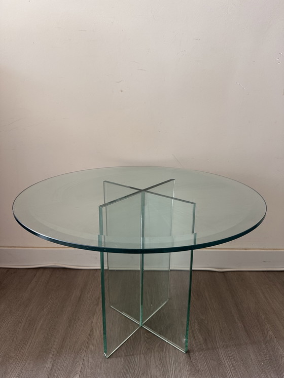 Image 1 of Tavolino da caffè in vetro di metà secolo