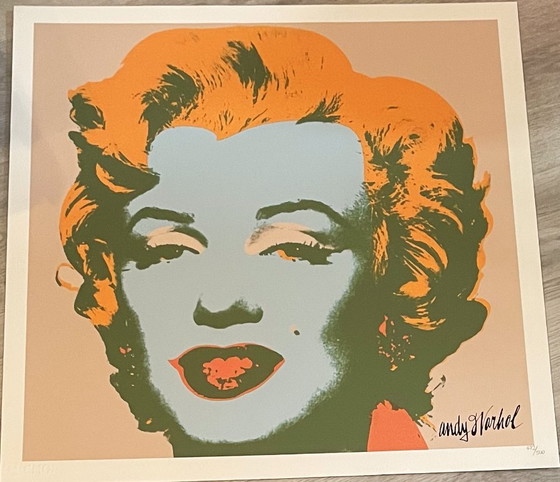 Andy Warhol (1928-1987) - Marilyn Monroe (Vintage) – Lithographs & prints, Paper (photo 5 of 5)