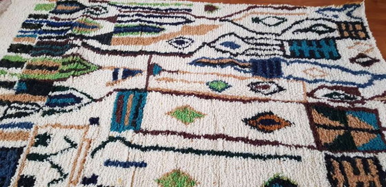 Image 1 of Handgeknoopt Berber kleed wol 247x154cm