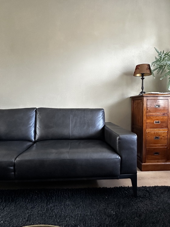 Image 1 of Bert Plantagie 3-Seater Leather Sofa