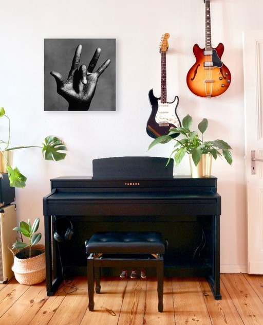 The Hand of Miles Davis - Irving Penn New York 1986 - 45,7 x 45,7 cm