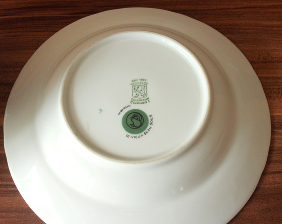 Image 1 of Mantequera redonda de porcelana de alta calidad - Schumann/Marked